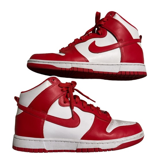 Nike Dunk High University Red - Picture 2 of 9